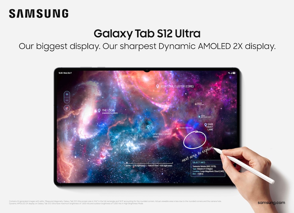 Samsung เปิดตัว Galaxy Tab S12 Ultra และ Galaxy Tab S12 Plus ราคาเริ่มต้น 41,900 บาท
