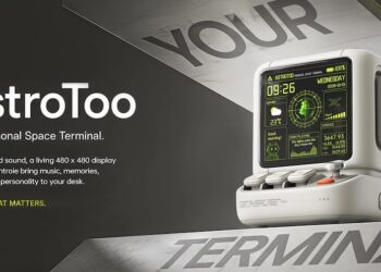Divoom Astrotoo ลำโพงดีไซน์เรโทร มาพร้อมหน้าจอและปุ่มกดแบบแมคคานิคอล ราคาราว 6,790 บาท