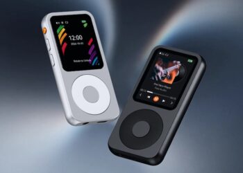 Fosi Audio DAP Neo Modern Classic เครื่องเล่นเพลงพกพา ดีไซน์คล้าย iPod Nano ราคาราว 2,690 บาท