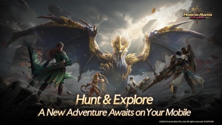 Monster Hunter Outlanders สำหรับ iOS และ Android เปิดตัว 29 ตุลาคมนี้ ลงทะเบียนล่วงหน้าได้แล้ว