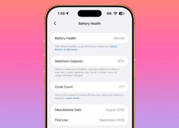หลังจากจำกัดการชาร์จ iPhone ไว้ที่ 80% มานาน 3 ปี มาดูกันว่าสุขภาพแบตเตอรี่เป็นอย่างไร?